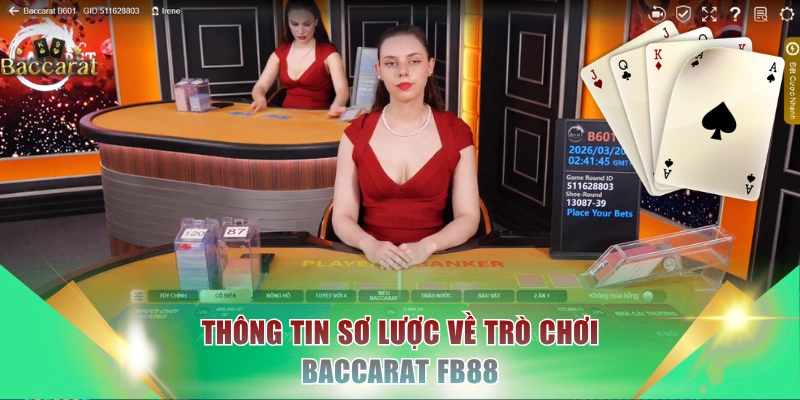 Baccarat FB88 - Game Đỉnh Cao Của Sòng Bài Trực Tuyến 1 Thông tin sơ lược về trò chơi Baccarat FB88