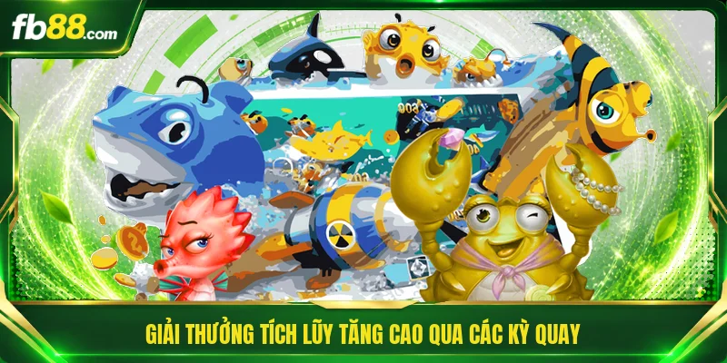 Giải thưởng tích lũy tăng cao qua các kỳ quay