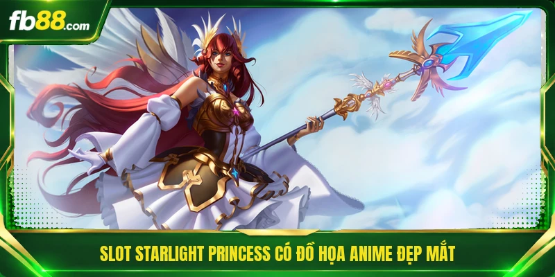 Slot Starlight Princess - Hành Trình Khám Phá Lâu Đài Bay 1 Slot Starlight Princess có đồ họa anime đẹp mắt