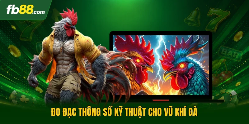 Đo đạc thông số kỹ thuật cho vũ khí gà