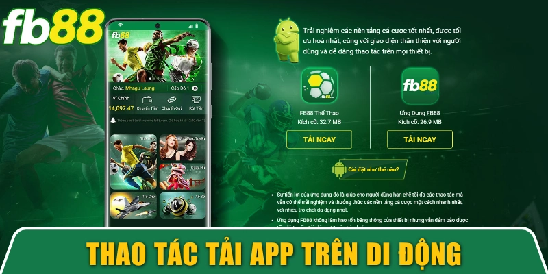 Trang Chủ 19 Thao tác tải app tận hưởng game trên di động